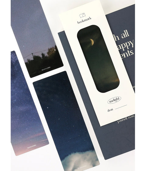 Melight Translucent Bookmark 4PCS Set | Planner Bookmark