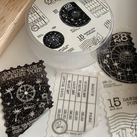 Stamp Masking Tape _ Dandelion