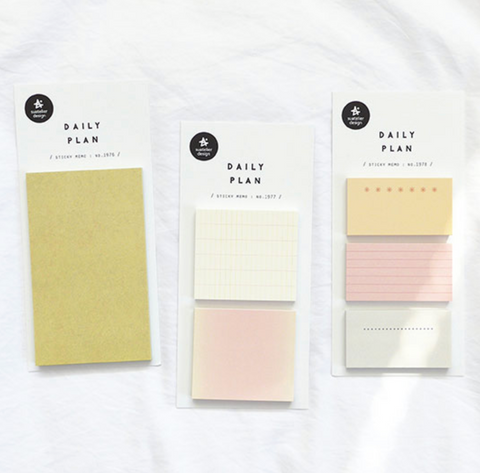 Daily Plan Sticky Notes [1976-1978]