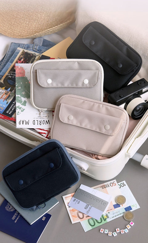 Voyager RFID Blocking Passport Wallet [4colors]