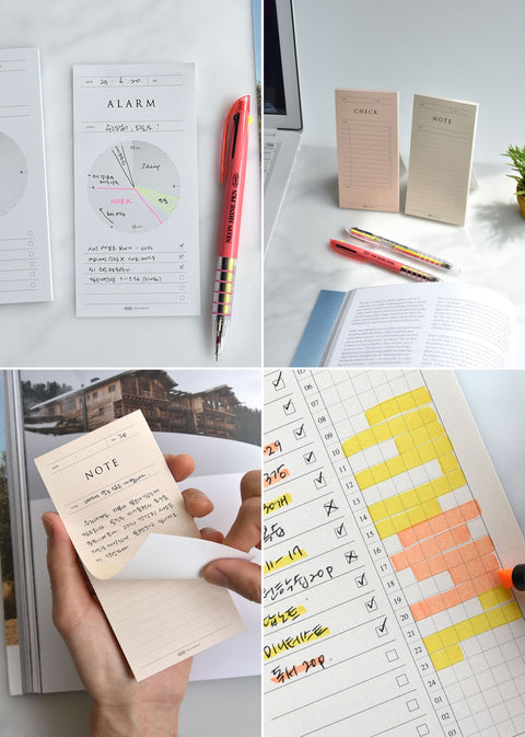 Pop-up Memo Pad Sign [24types]