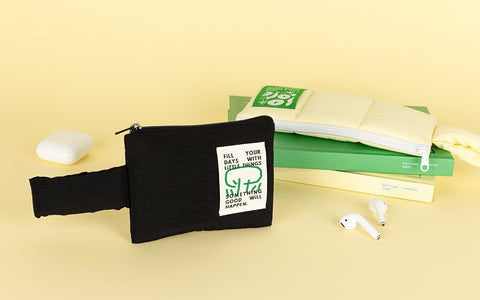 Little Things Padding Handle Mini Pouch [4colors]