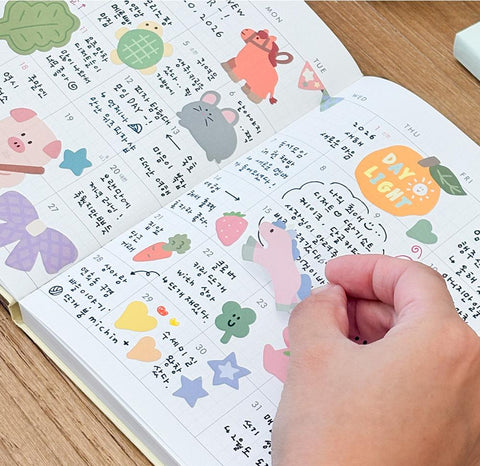 2026 My Color, My Day Weekly Planner B6 [6colors] | Weekly Diary