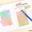 Tracing Gradation Mix Memo Pad [4types]