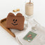 momossi Bear Cushion Card Wallet [3colors]