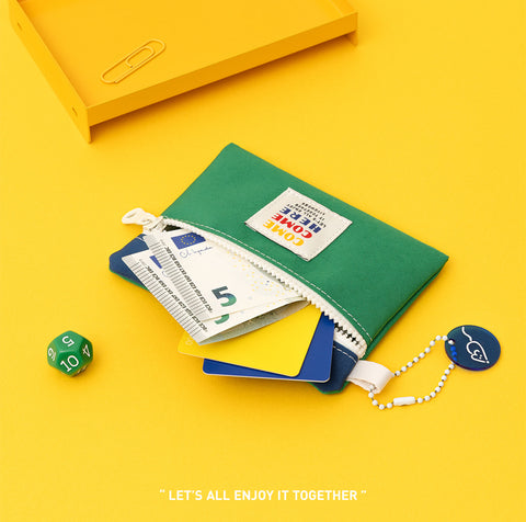 ComeComeHere Flat Mini Pouch [4colors] | Card Case