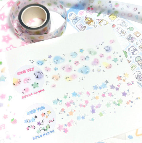 MOII TTOI Kiss Cut Tape [5types] | Kiss Cut Deco Sticker