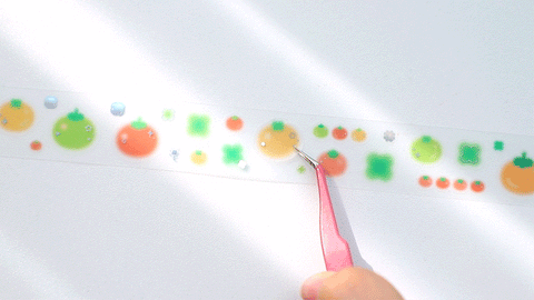 PLEPLE Kiss Cut Tape [4types] | Kiss Cut Deco Sticker