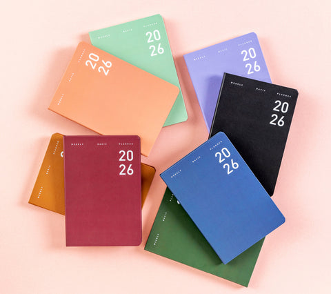 2026 Basic Weekly Planner [8colors]