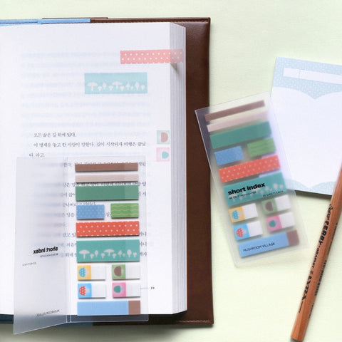 Short Index Sticky Notes [3types] | Bookmark