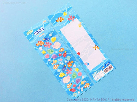 Twinkle Deco Sticker [Tropical Fish]