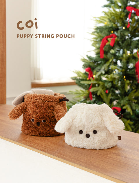 Coi Puppy String Pouch [2colors] | Daily Pouch