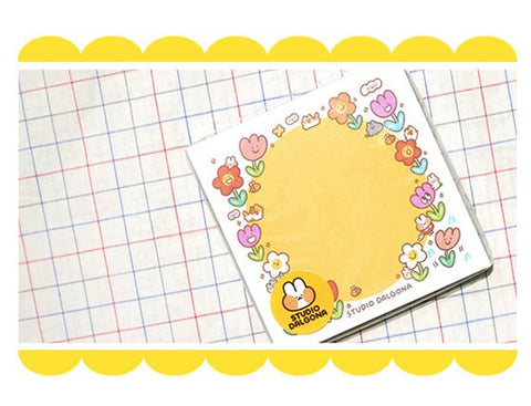 Flower Bed Memo Pad | Notepads