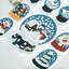 Christmas Snowball Seal Sticker