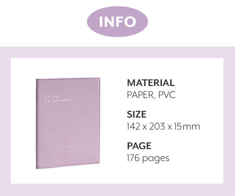 2026 The Planner M Weekly Planner [4colors]