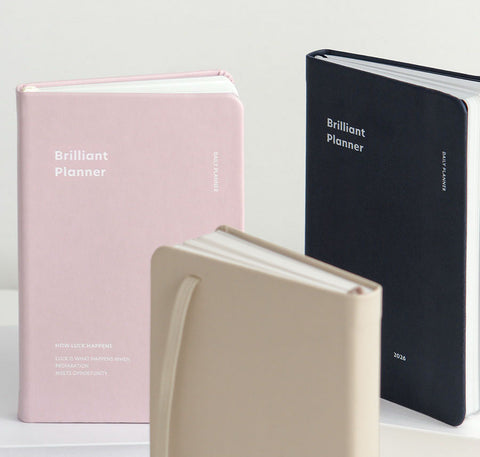 2026 Brilliant Daily Planner [7colors] | Daily Diary