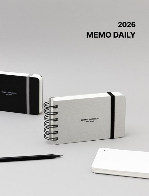 2026 Life&Pieces Memo Daily [2colors]