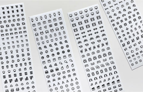 Icons of Everyday Life Seal Sticker | 4sheets
