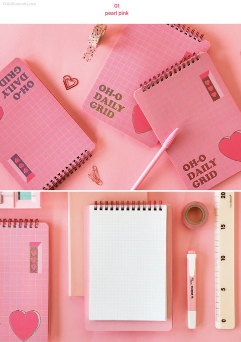 Grid Notebook [2colors] | Squared Journal