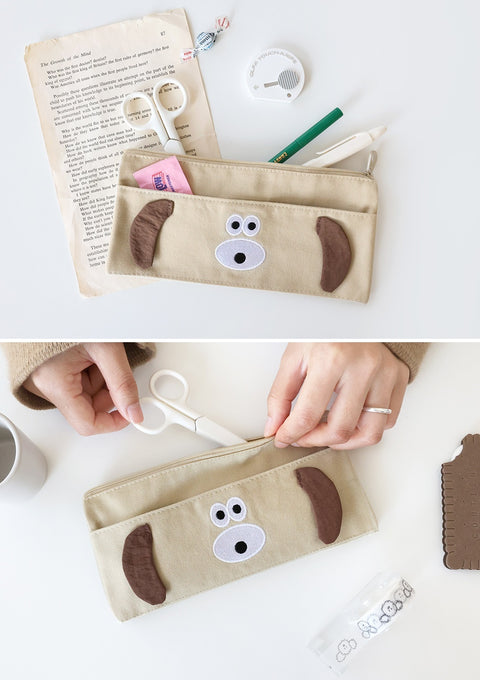 Brunch Brother Foldable Pencil Case [2types]