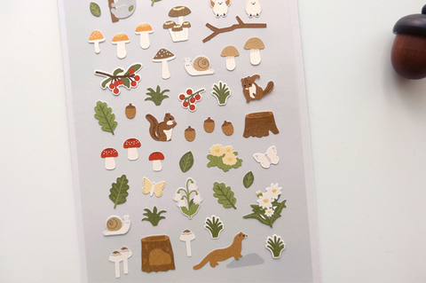 Planner Stickers [1188 little forest]