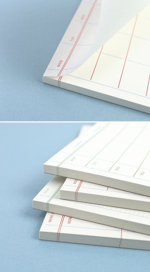 A5 Flat Notepad M [4types]