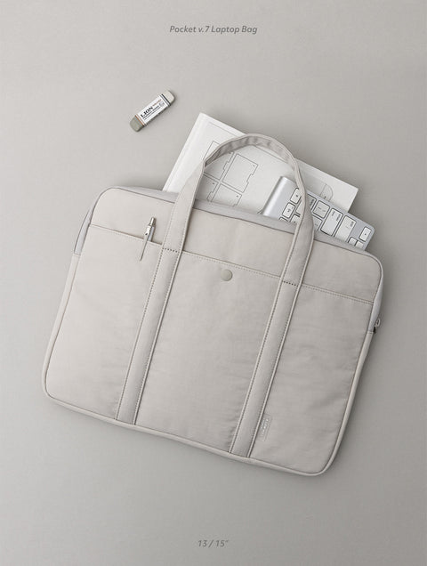 13" 15" Pocket v.7 Laptop Bag [4colors]