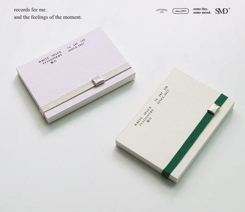 White Space Memo Pad [2colors]