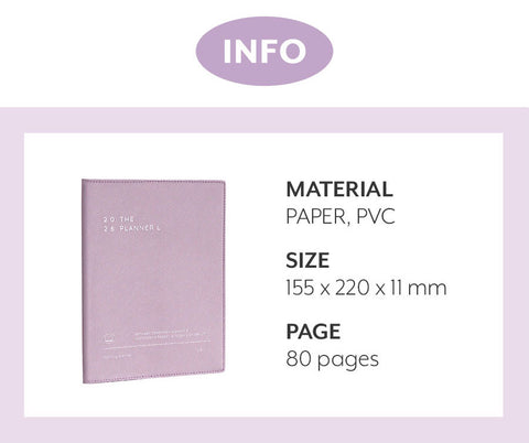 2026 The Planner L Monthly Planner [4colors]