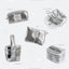 momossi Marshmallow Daily Makeup Pouch [Silver]