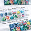Perfume Seal Sticker [5types] | Planner Deco Sticker