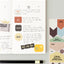 LIFE & PIECES Vintage Label Sticker Pack | 6sheets