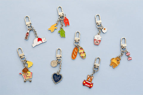 Daily Key Ring (Silver) 01-08 [3types]