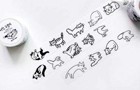 Masking Tape 10mm [Cat]