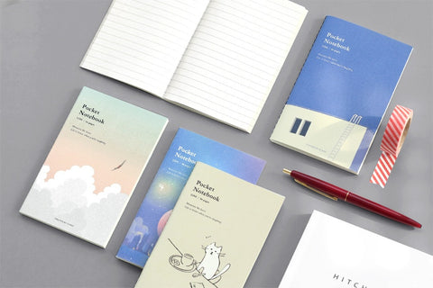 Pocket Notebook v.2 _ Line [4types]