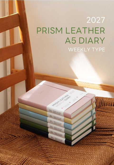 2027 PRISM A5 Weekly Diary [6colors] | Weekly Planner