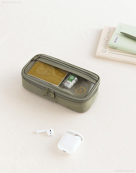 momossi Window Carrier Pencil Case v.1 [4colors] | Pen Pouch