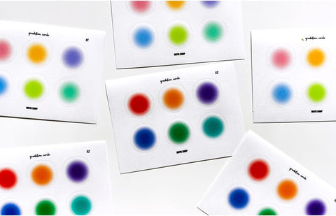 Blur Circle Seal Sticker | Deco Sticker | 18sheets
