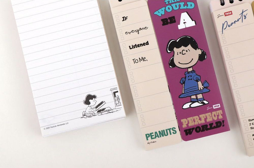 Peanuts Snoopy Vocabulary Notebook [2types] | Word Book – dubudumo