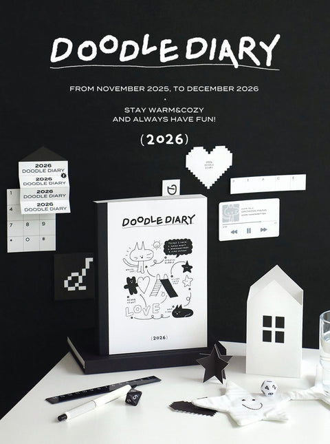 2026 Doodle Weekly Planner [4types]