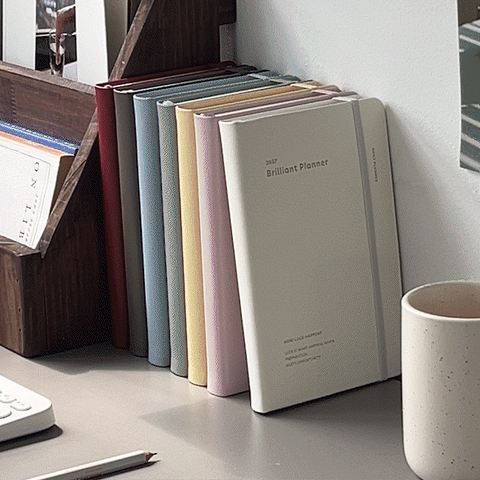 2027 Brilliant Daily Planner [7colors] | Daily Diary