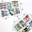 Winter Village Big House Seal Sticker [4types] | Deco Sticker