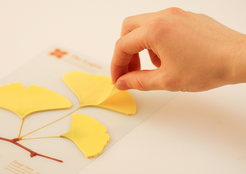 Ginkgo Sticky Notes L [2colors]