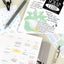 This & That Transparent Blur 4types All-in-One Sticker Pack | 12sheets