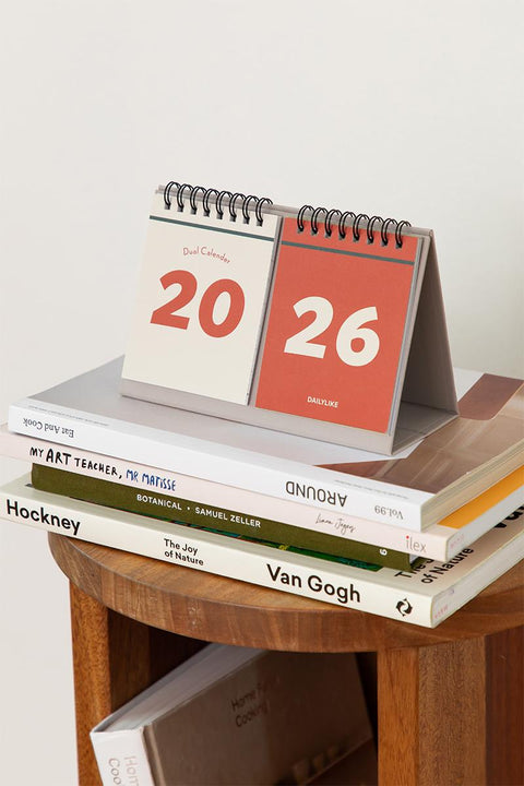 2026 Dual Desk Calendar