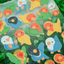 Nyasa Lovebird Seal Sticker