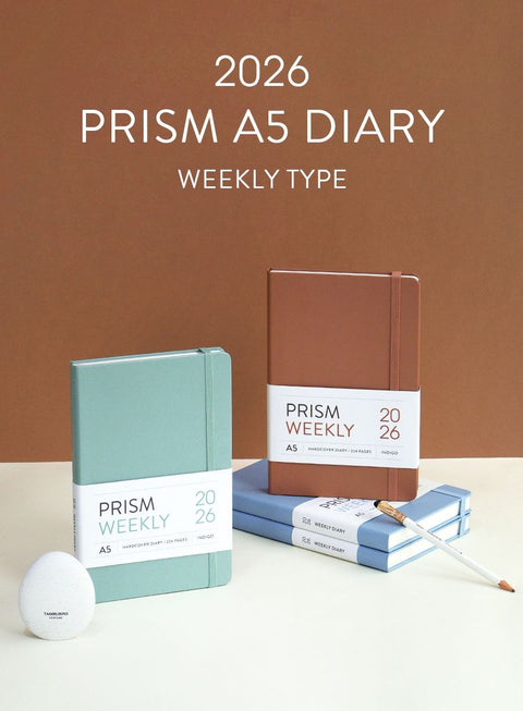 2026 PRISM A5 Weekly Diary [8colors] | Weekly Planner