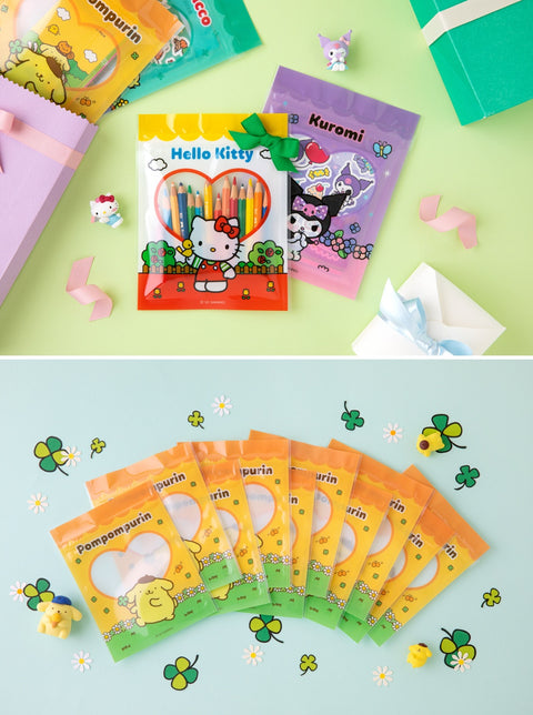 Sanrio Zipper Bag Pouch | 10 sheets