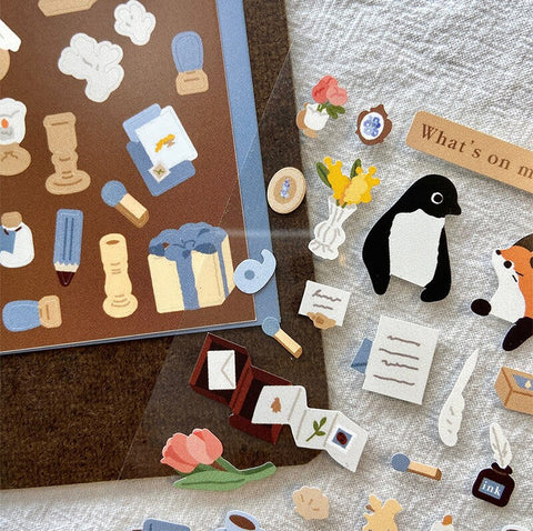 Penguin Seal Sticker [Desk]