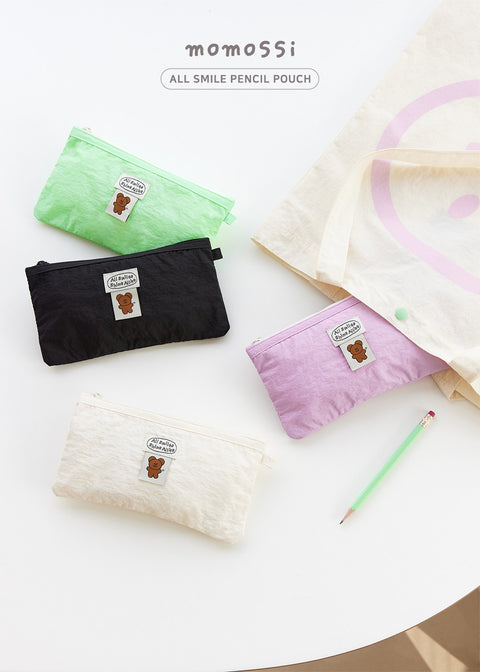 momossi All Smile Pencil Pouch [4colors] | Pen Case